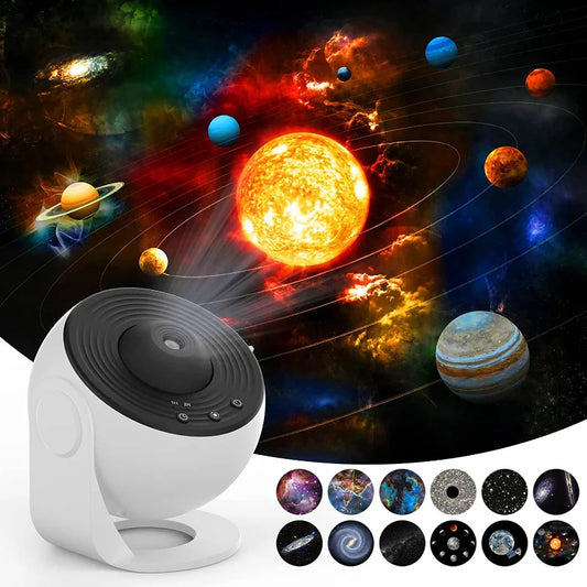 12-in-1 Planetarium Projector – Explore the Universe from Home