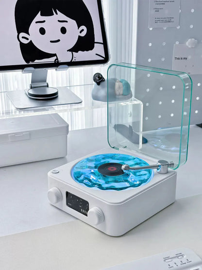 Retro Waves Vinyl Player