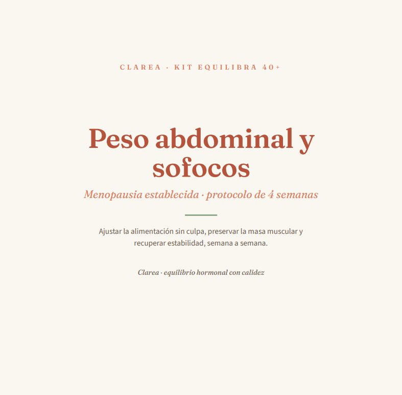 Protocolo menopausia establecida